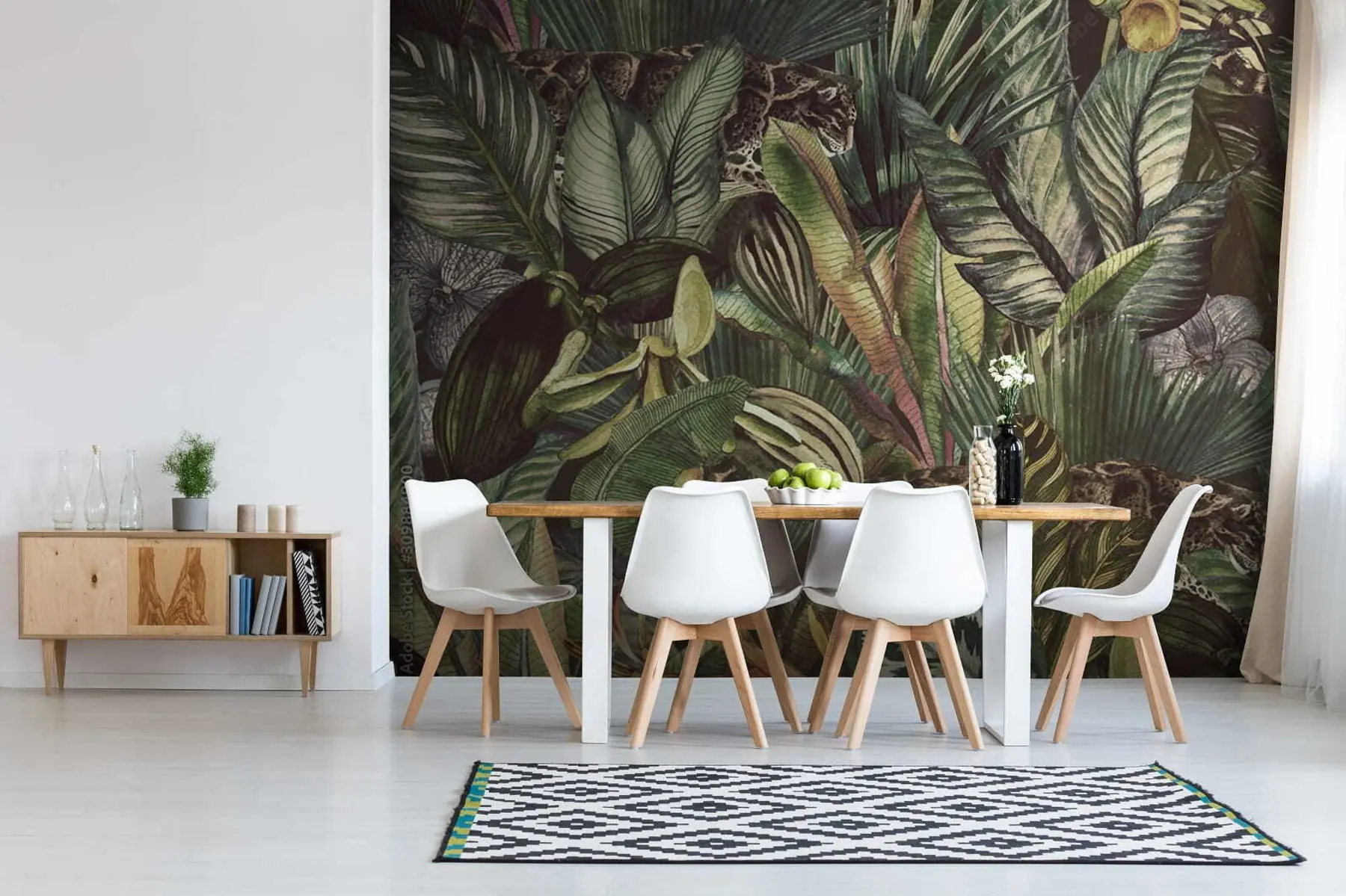 Fototapet Mystisk djungel u51884