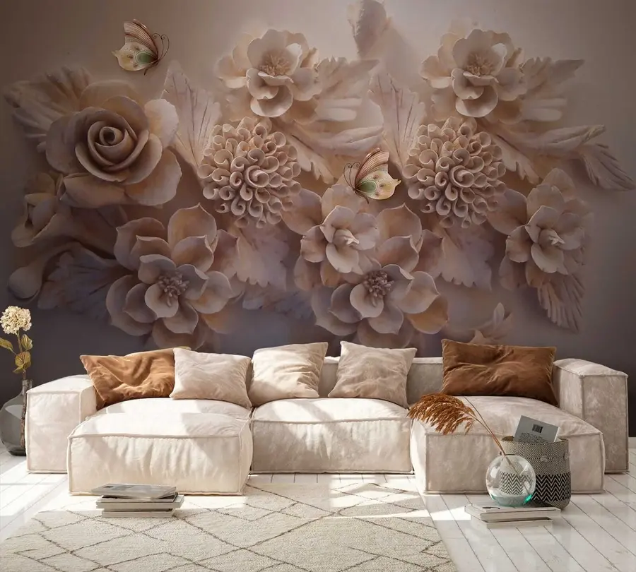 Fototapet Blommor 3d u16644
