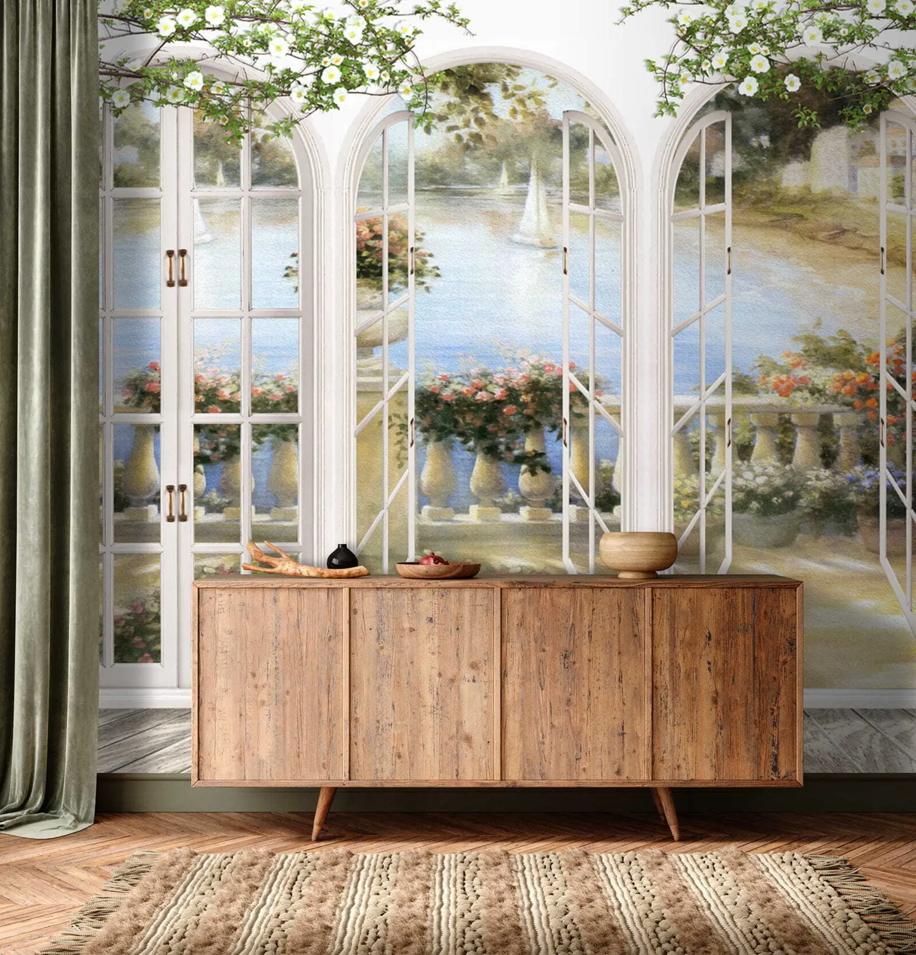 Fototapet Paradiset hörn u21592