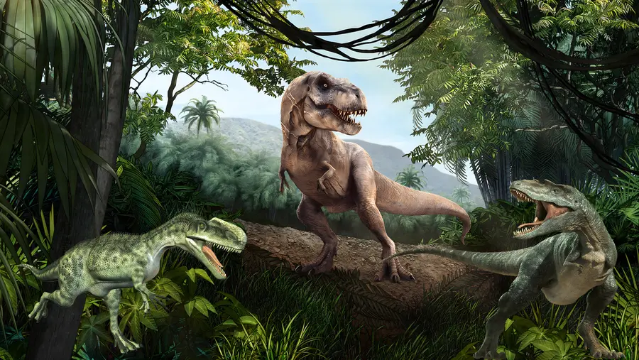 Fototapet Dinosaurier u36756
