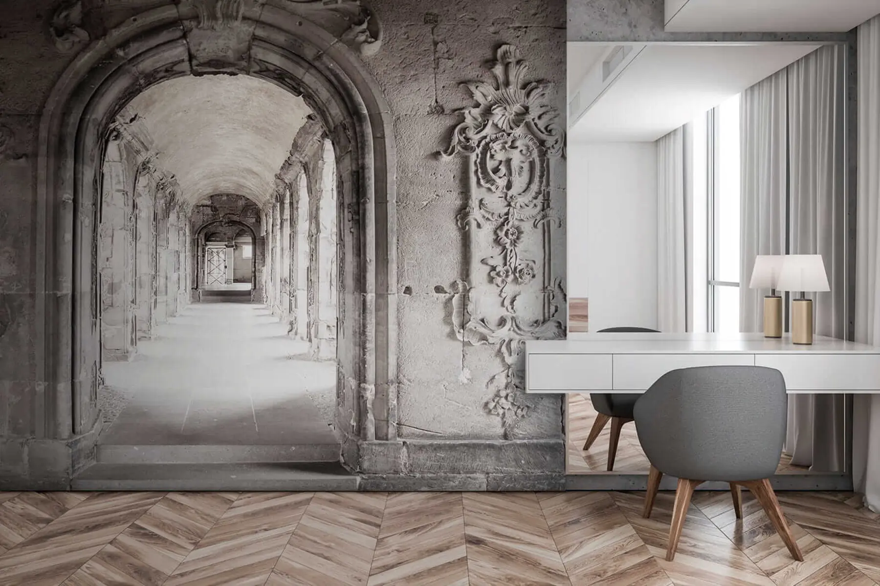 Fototapet Forntida båge u50439