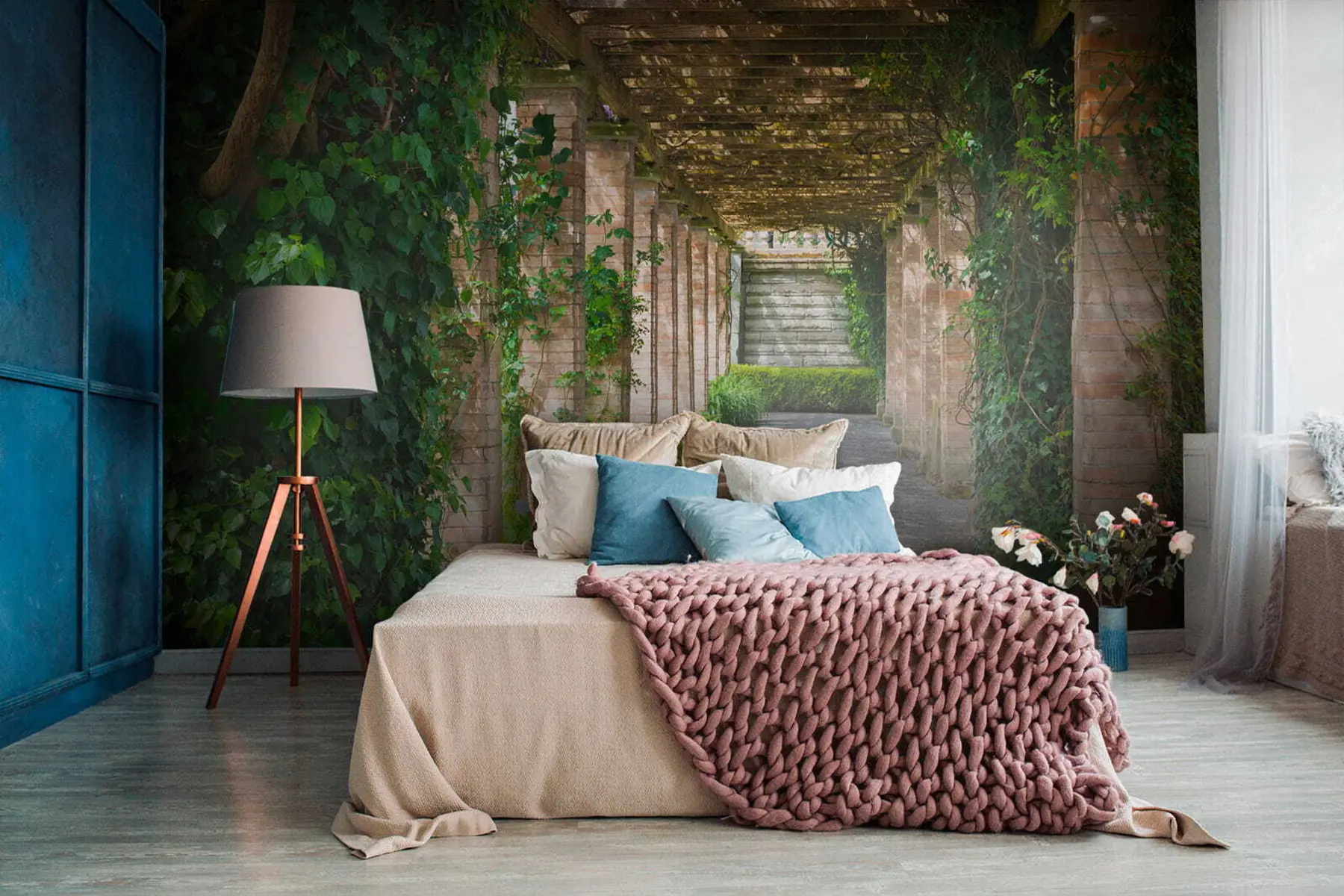 Fototapet Italiensk innergård u53299