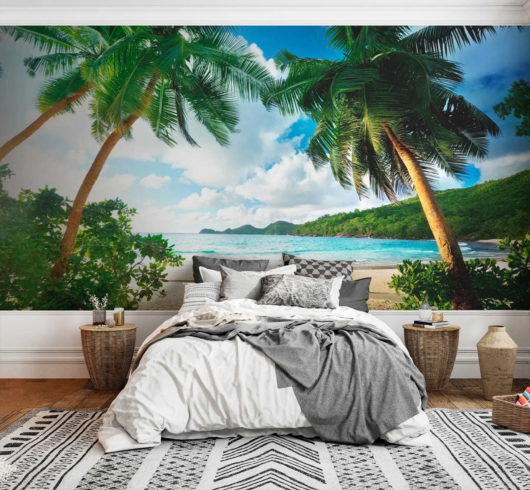 Fototapet Vila under palmerna u53753