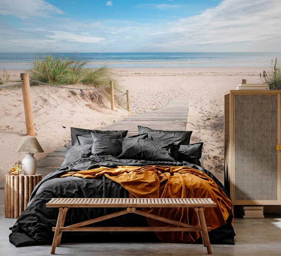 Fototapet Vägen till sandstranden u54357