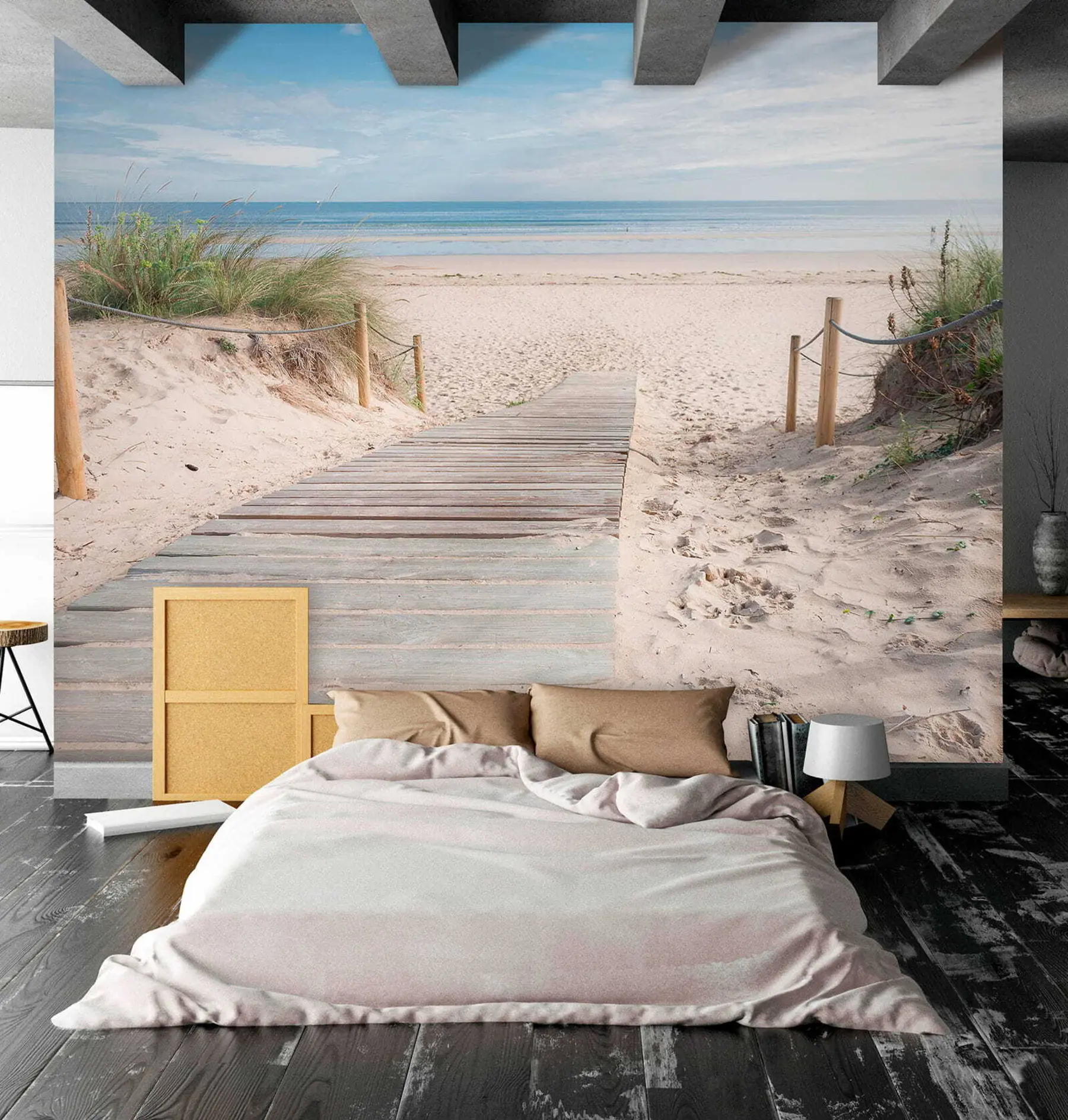 Fototapet Vägen till sandstranden u54357