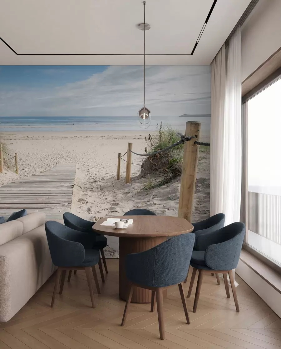 Fototapet Vägen till sandstranden u54357