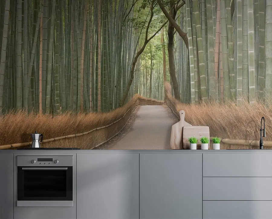 Fototapet Fantastisk bambu u56406