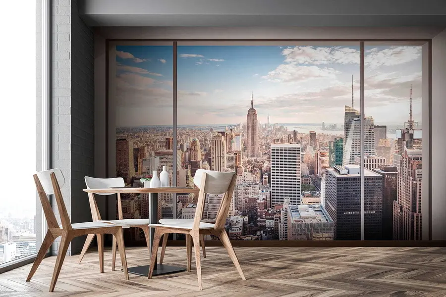 Fototapet Utsikt över New York u59880