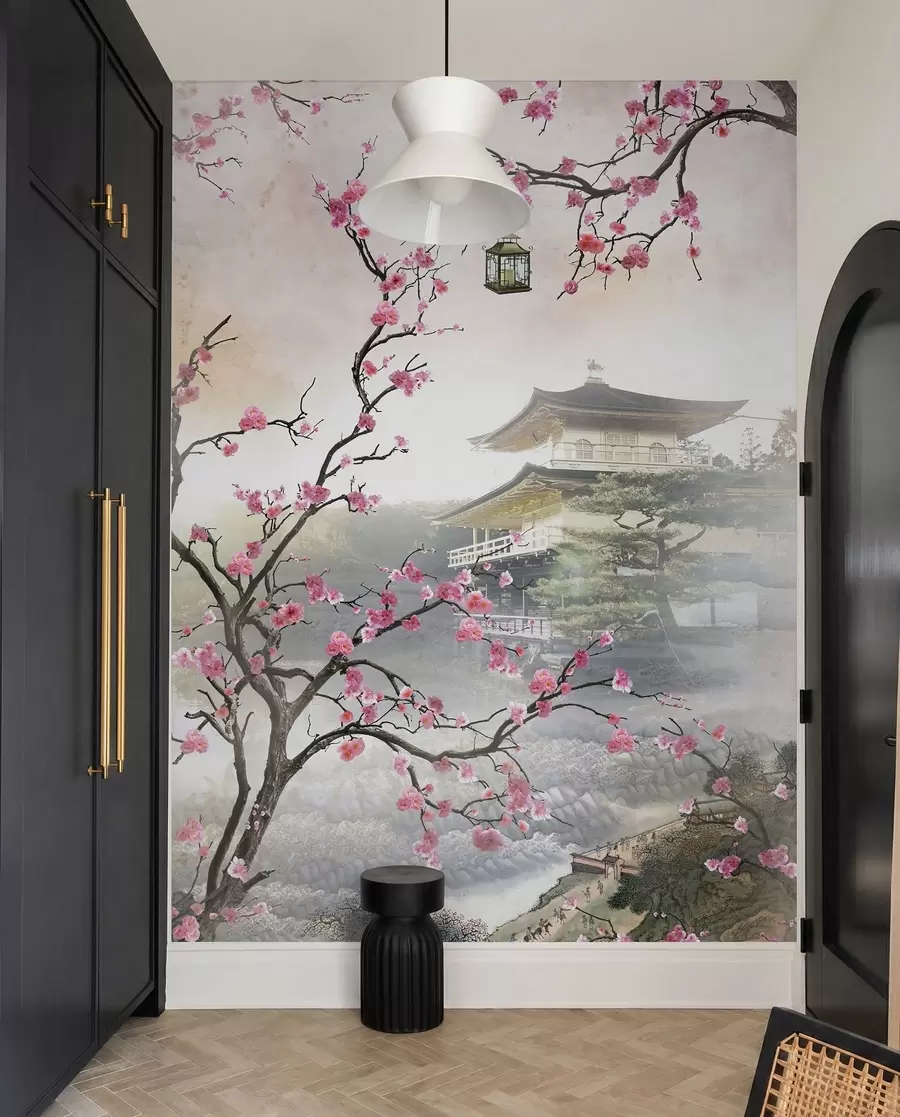 Fototapet Japanskt landskap u60294