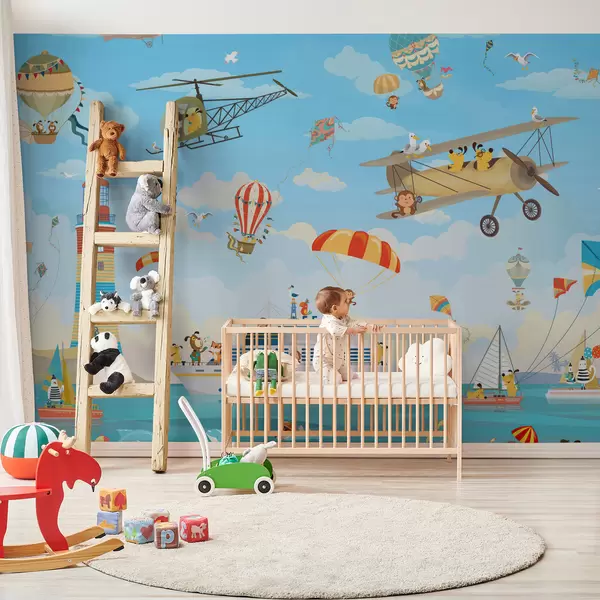 Nursery skandinavisk stil