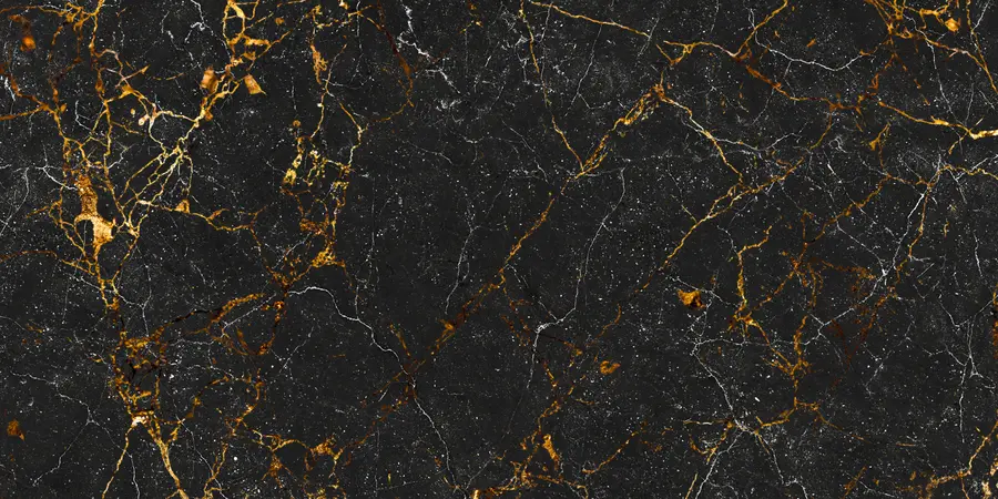 Fototapet Svart marmor med ådror u71335