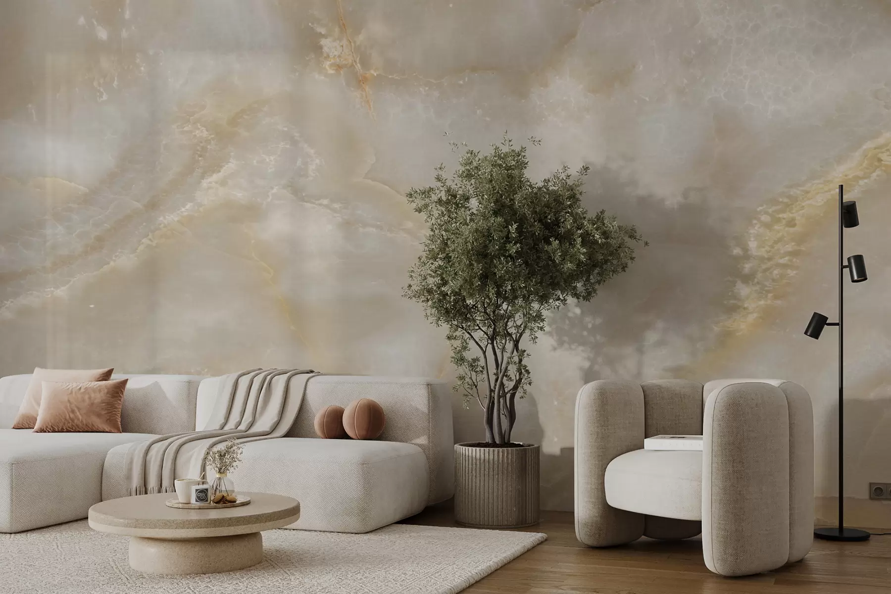 Fototapet Beige marmor u20722