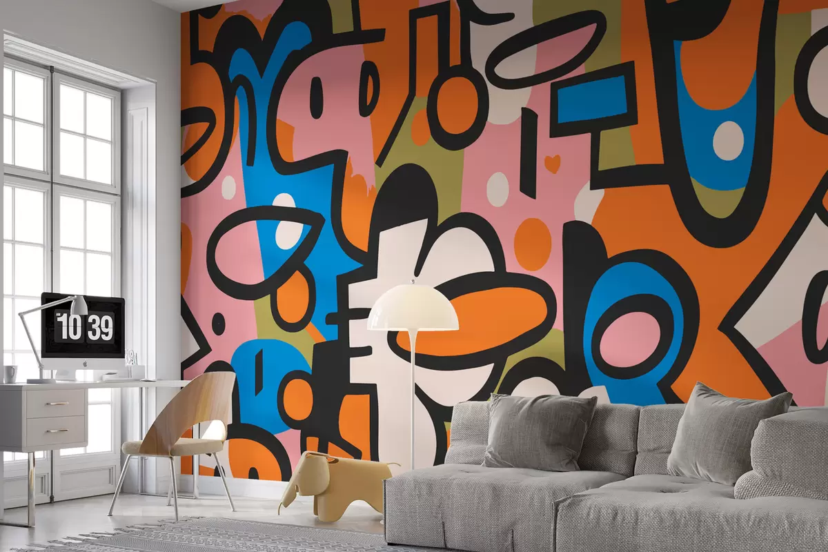 Fototapet Graffiti w08057