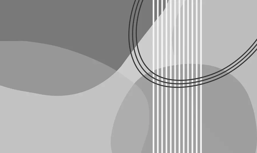 Fototapet Geometrisk abstraktion linje och cirkel minimalism modern stil grå färg w08173v3