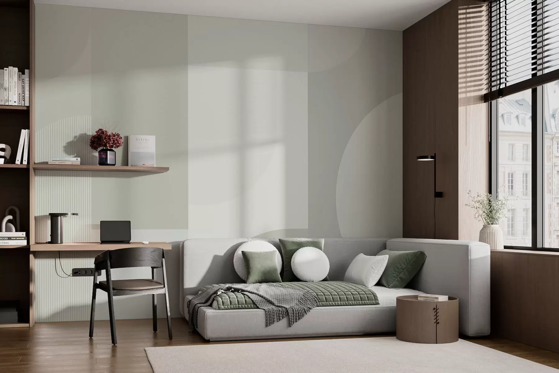 Fototapet Snygg geometri minimalism w01500