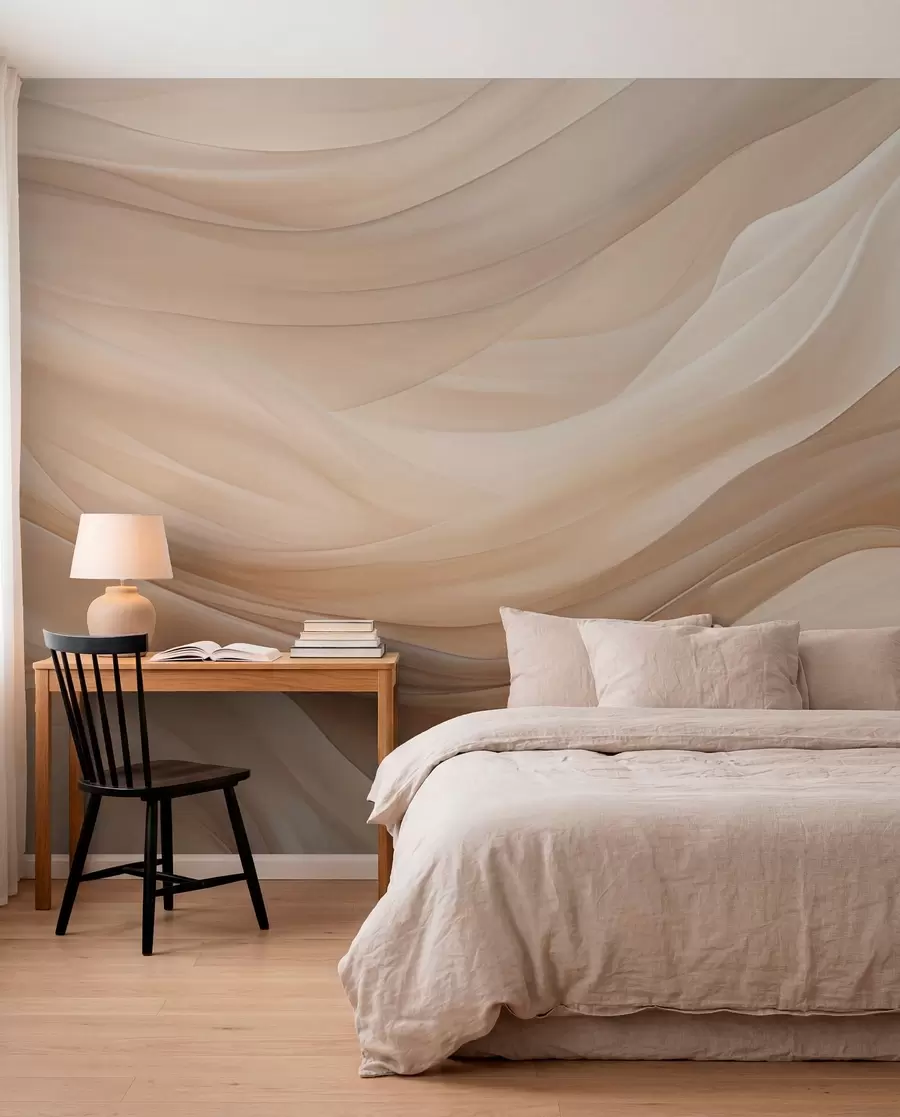 Fototapet Delikat beige bakgrund w01641