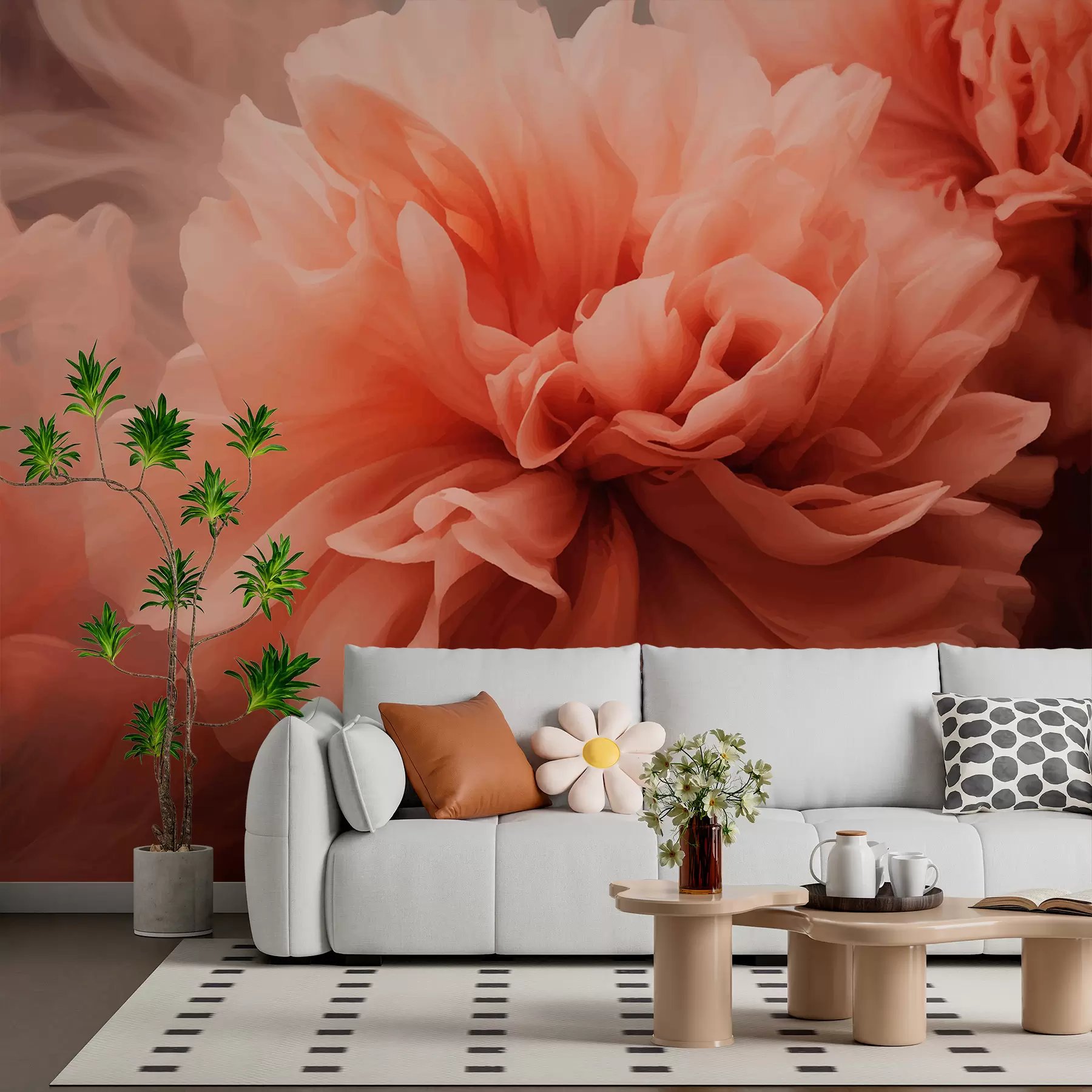 Fototapet Stor blomma w01746