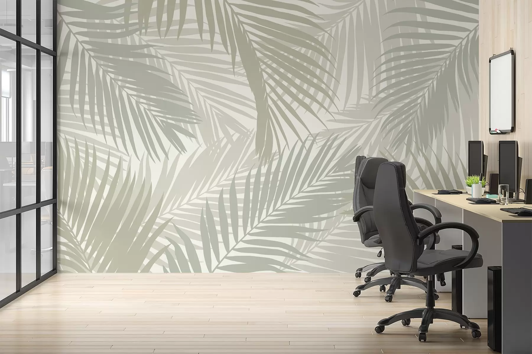 Fototapet Stora palmblad w02398