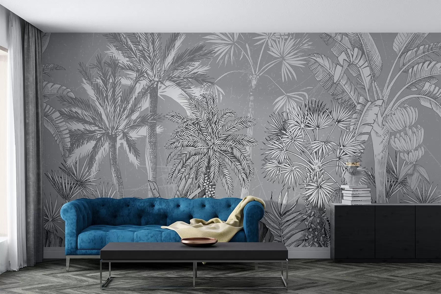 Fototapet Tropisk prydnad w02418