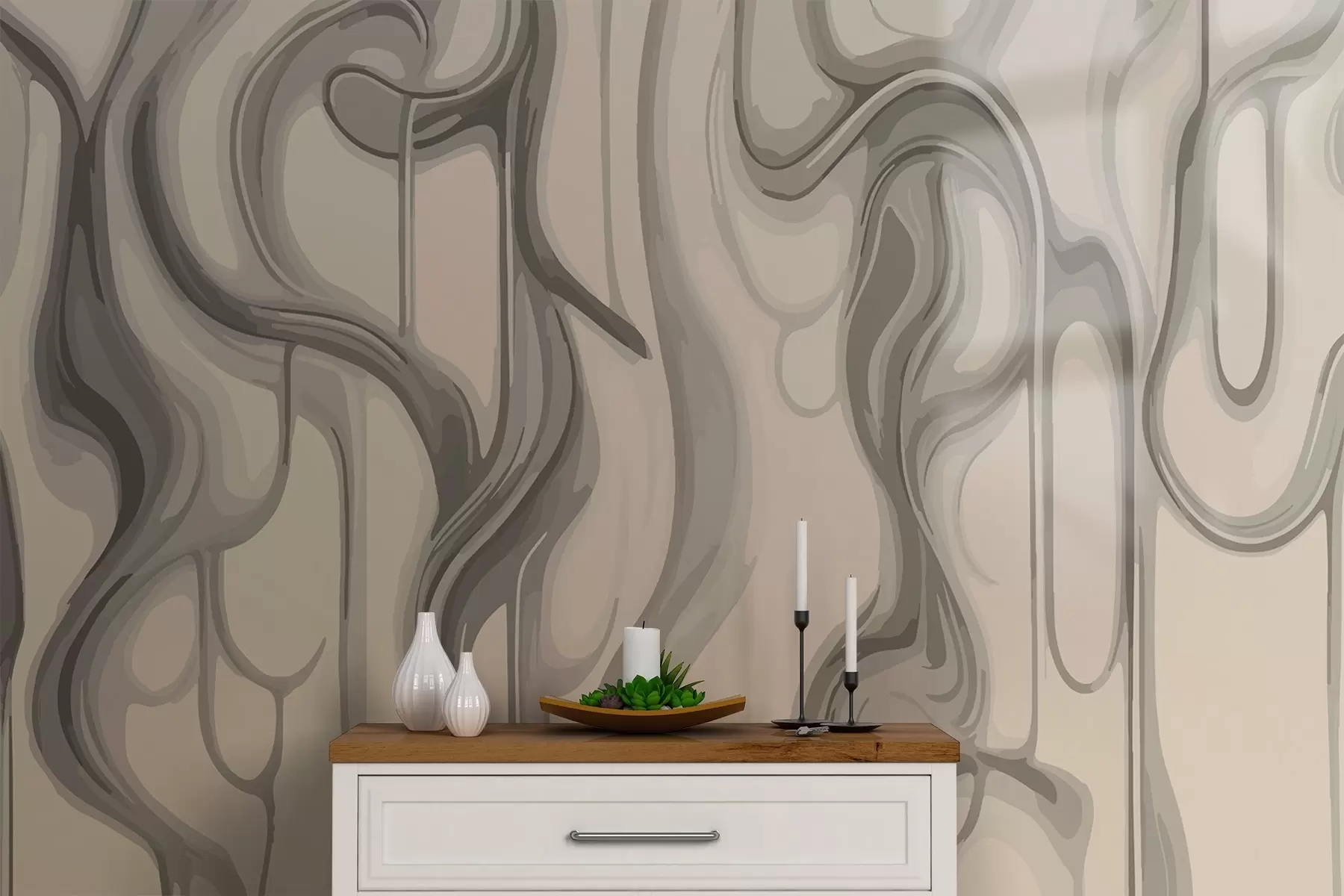 Fototapet Abstrakta linjer w02421