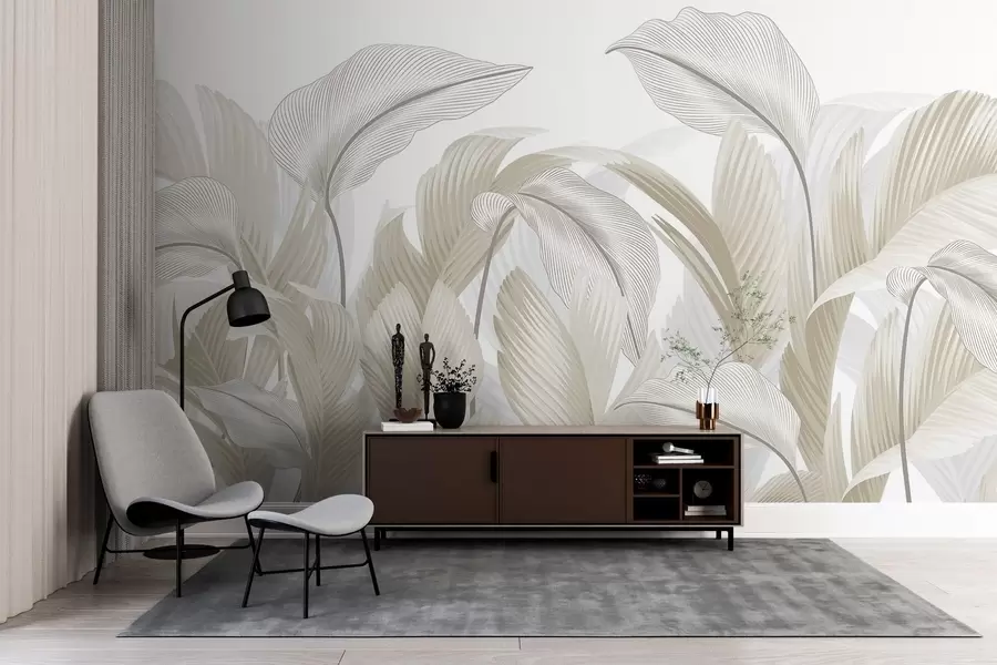 Fototapet Frodigt bladverk w02508v4