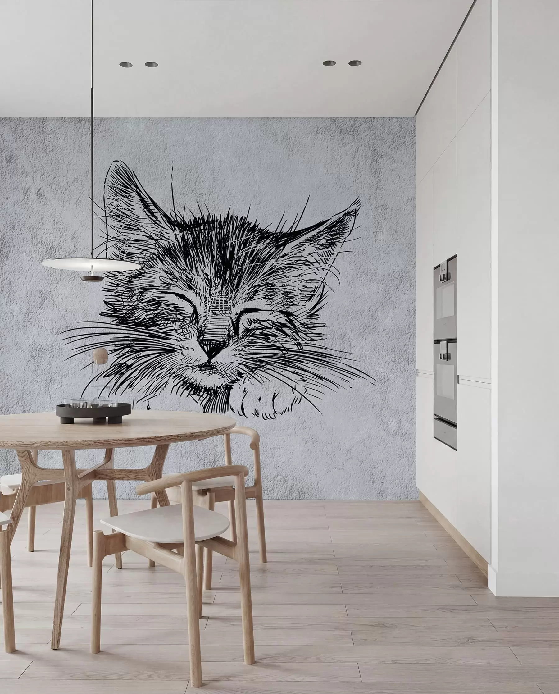 Fototapet Katt, kattdjur från köttätare u43536