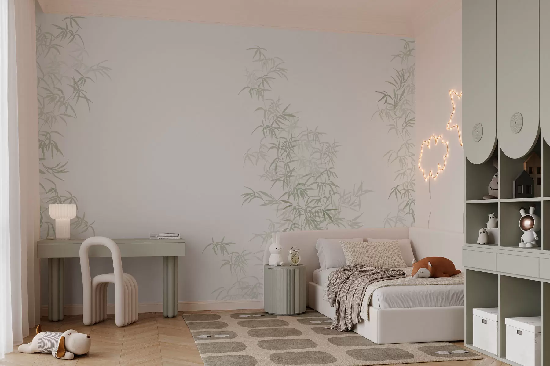 Fototapet Bambu minimalism wabi-sabi w08555v2