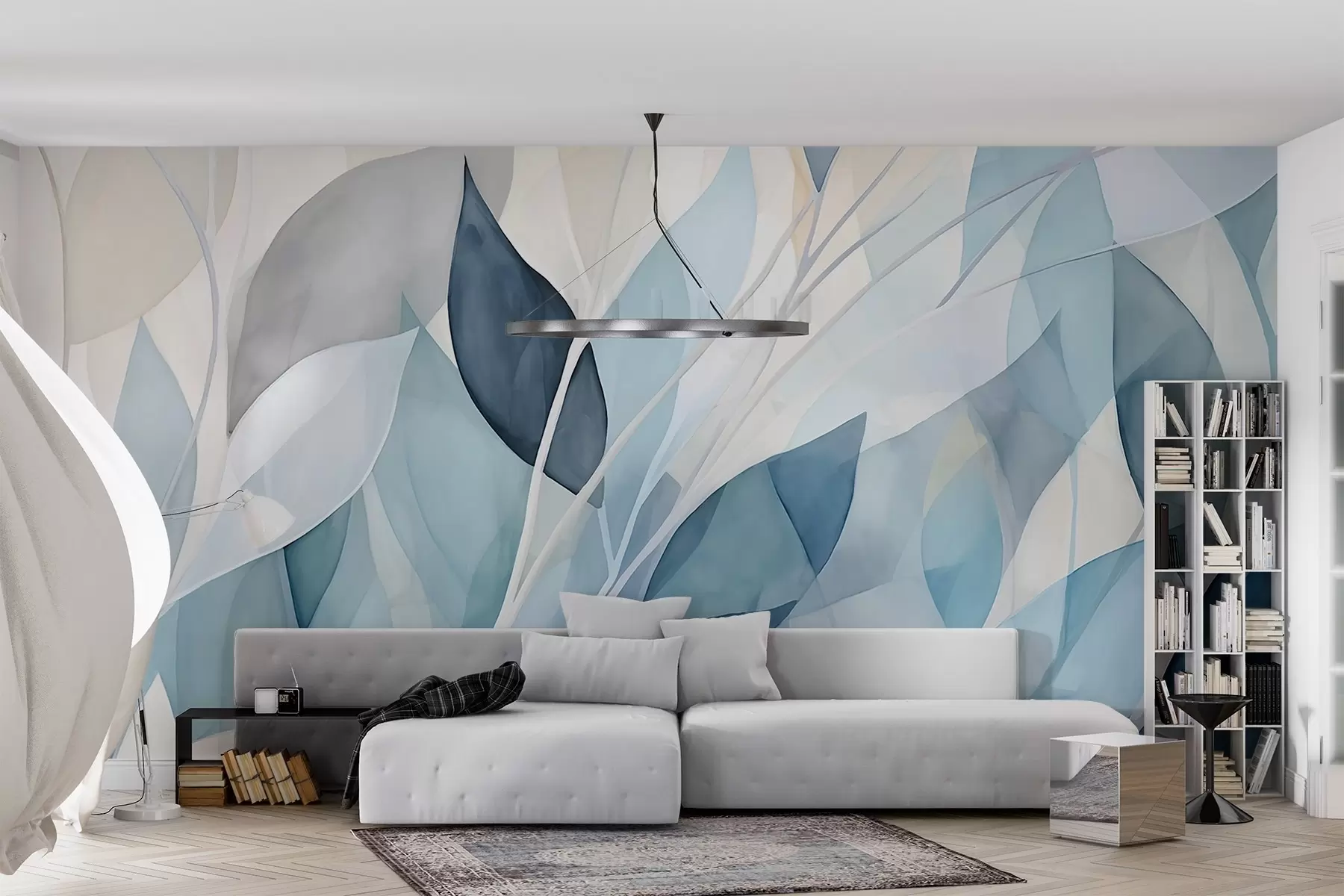 Fototapet Abstrakta blad w02701