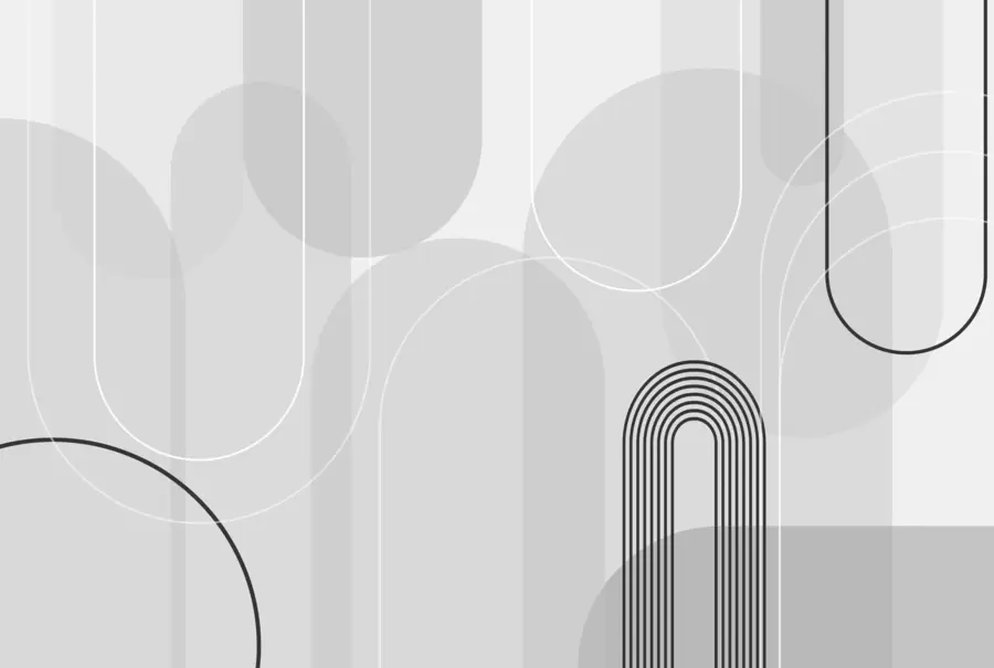 Fototapet Snygga minimalistiska bågar w02826v1