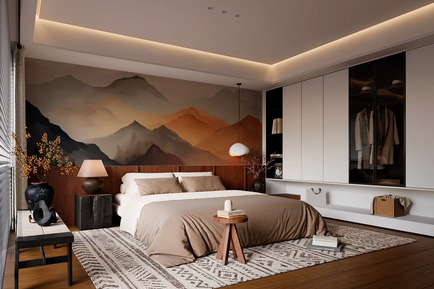 Fototapet Berg w02825