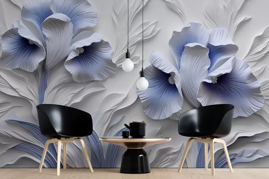 Fototapet Gypsum iris w02983