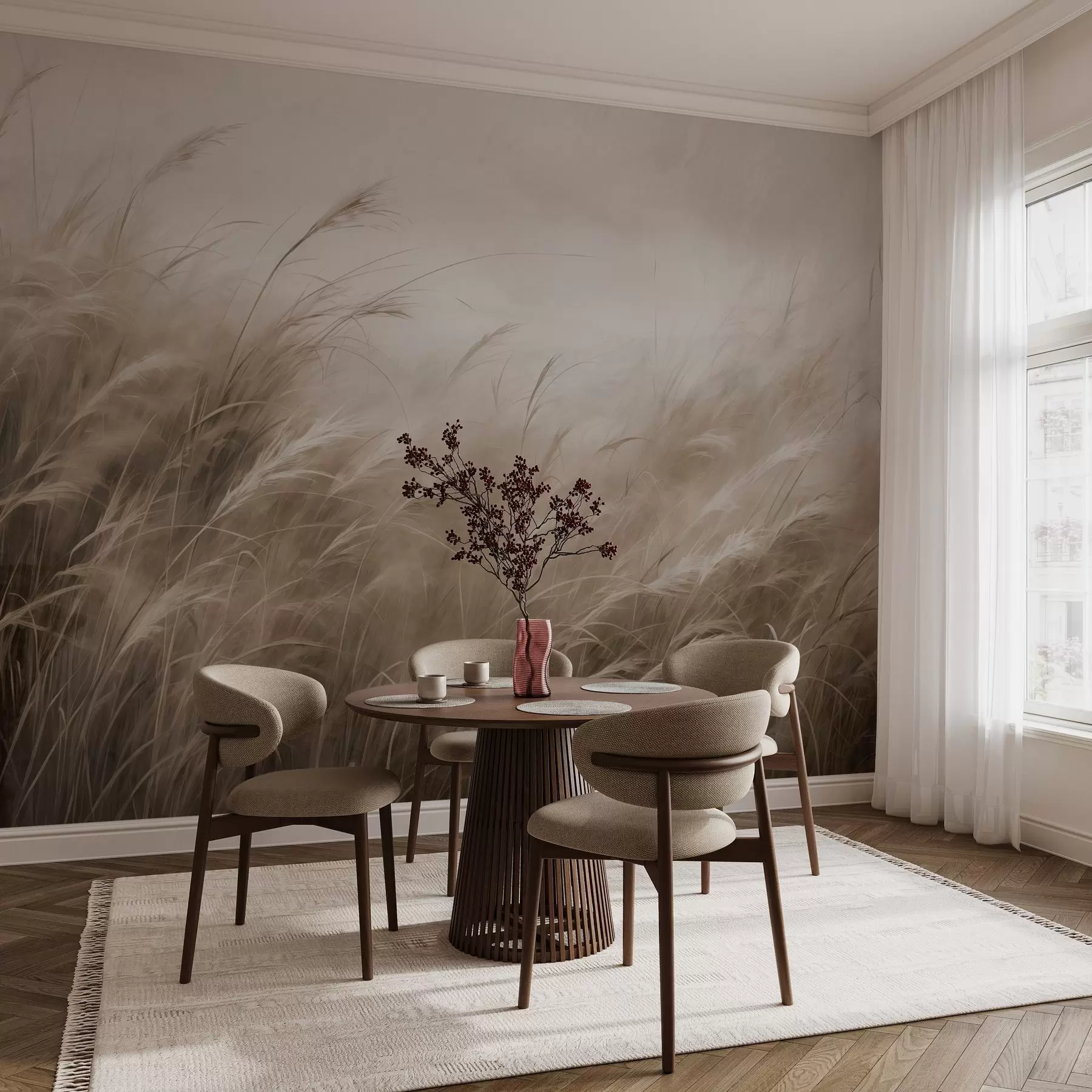 Fototapet Frid i gräset w02985v2