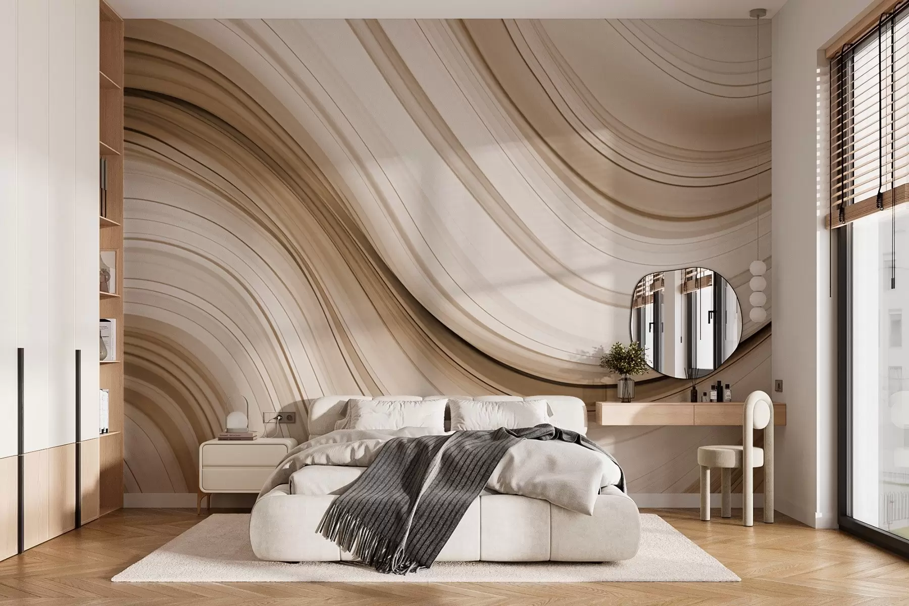 Fototapet Abstrakt våg w02899