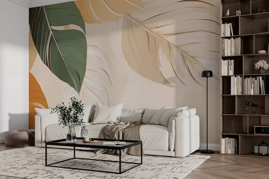 Fototapet Tropiska bladverk w02996