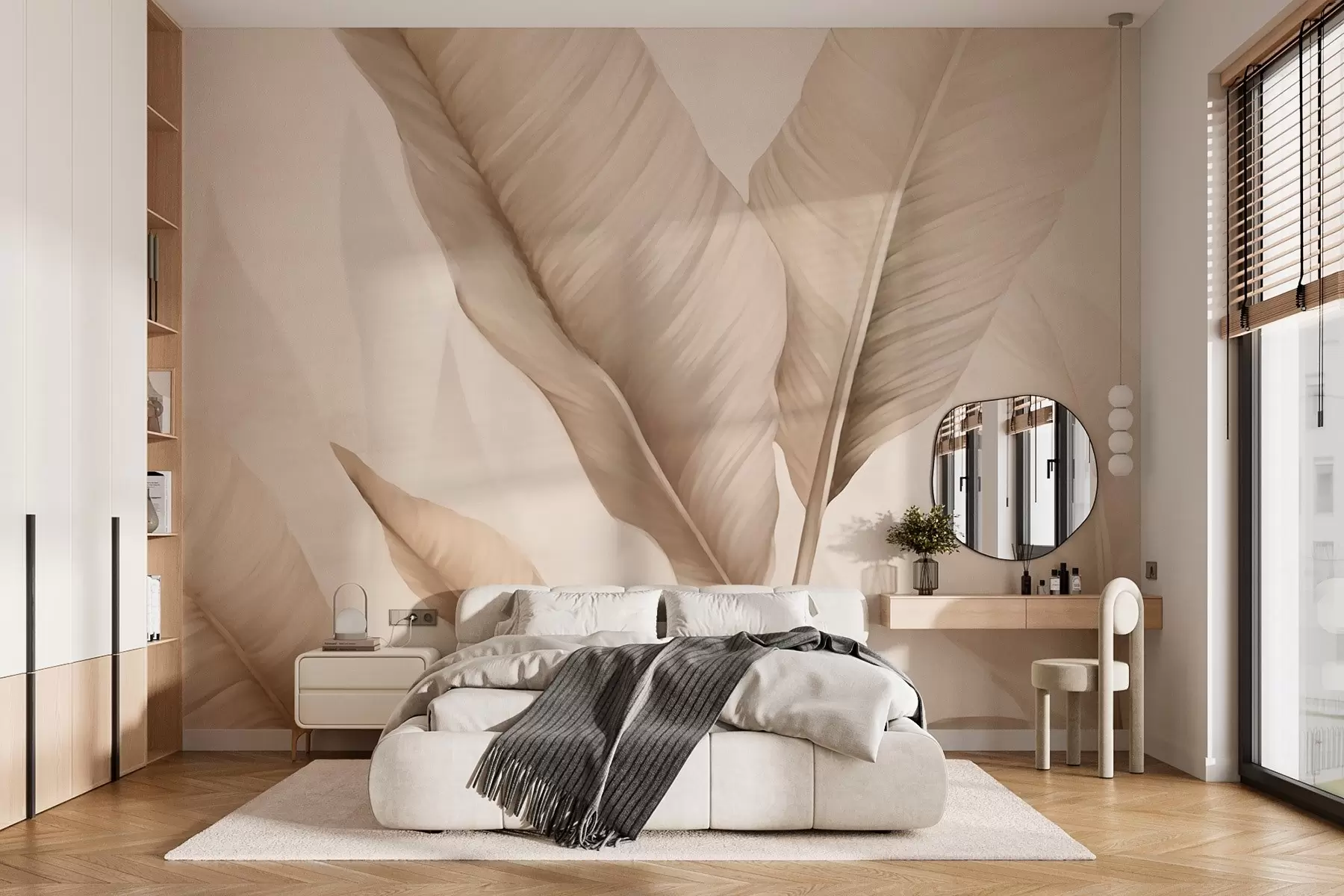 Fototapet Stora blad w03053