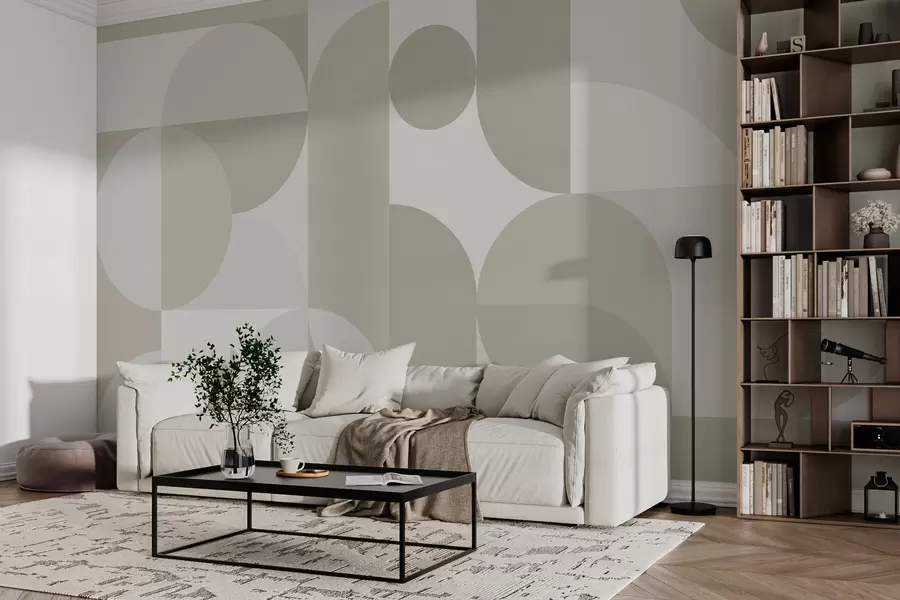 Fototapet Snygg geometritrend w03058v2