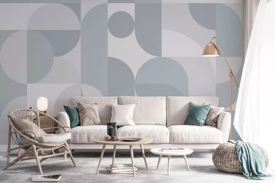Fototapet Snygg geometritrend w03058v3