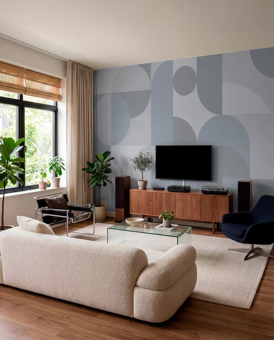 Fototapet Snygg geometritrend w03058v3