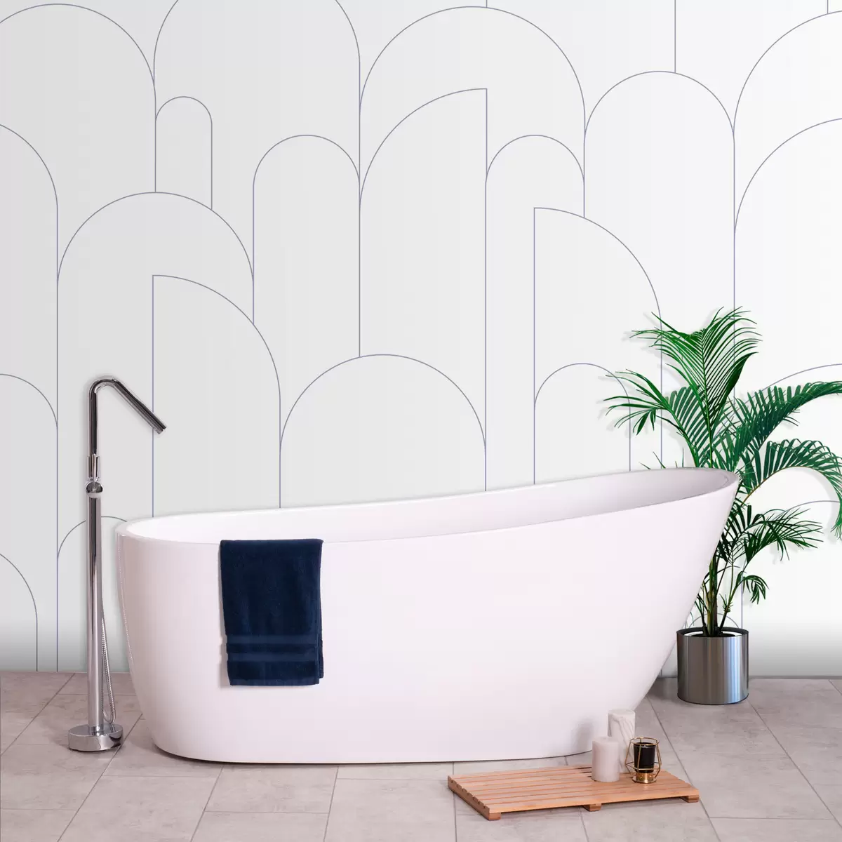 Fototapet Minimalistiska bågar w03145v2