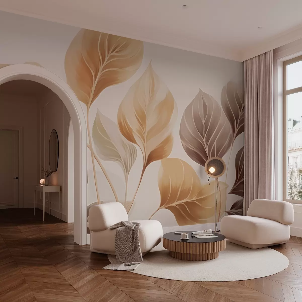 Fototapet Stora blad w03138