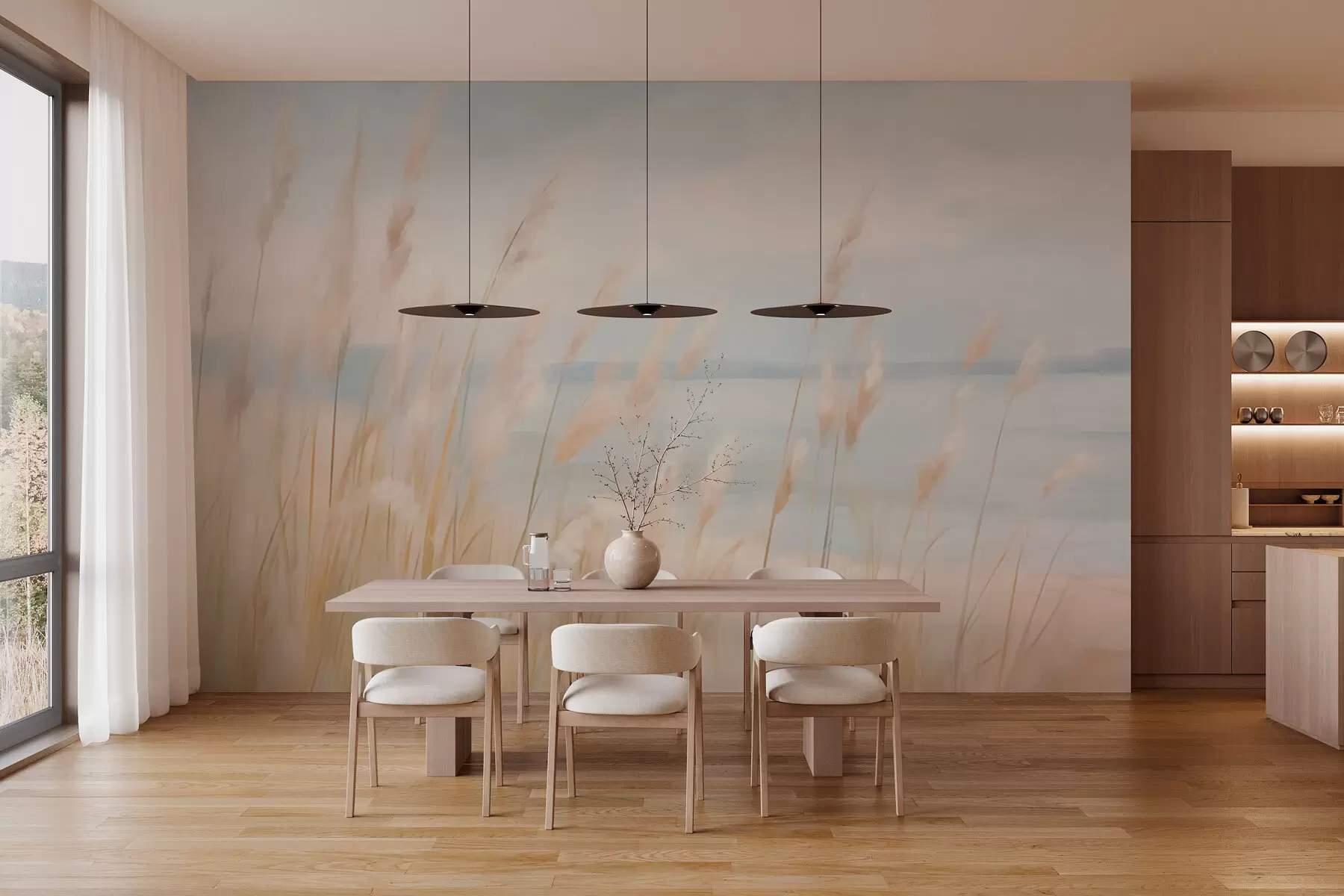 Fototapet Pampas växter w03231