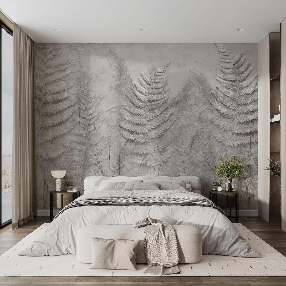 Fototapet Fält vintage gräs w03316