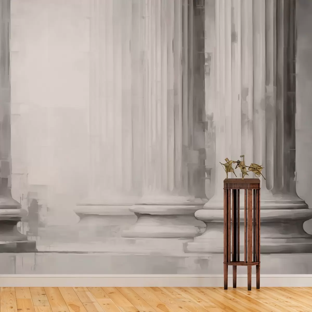 Fototapet Kolumner imitation av målning w03359