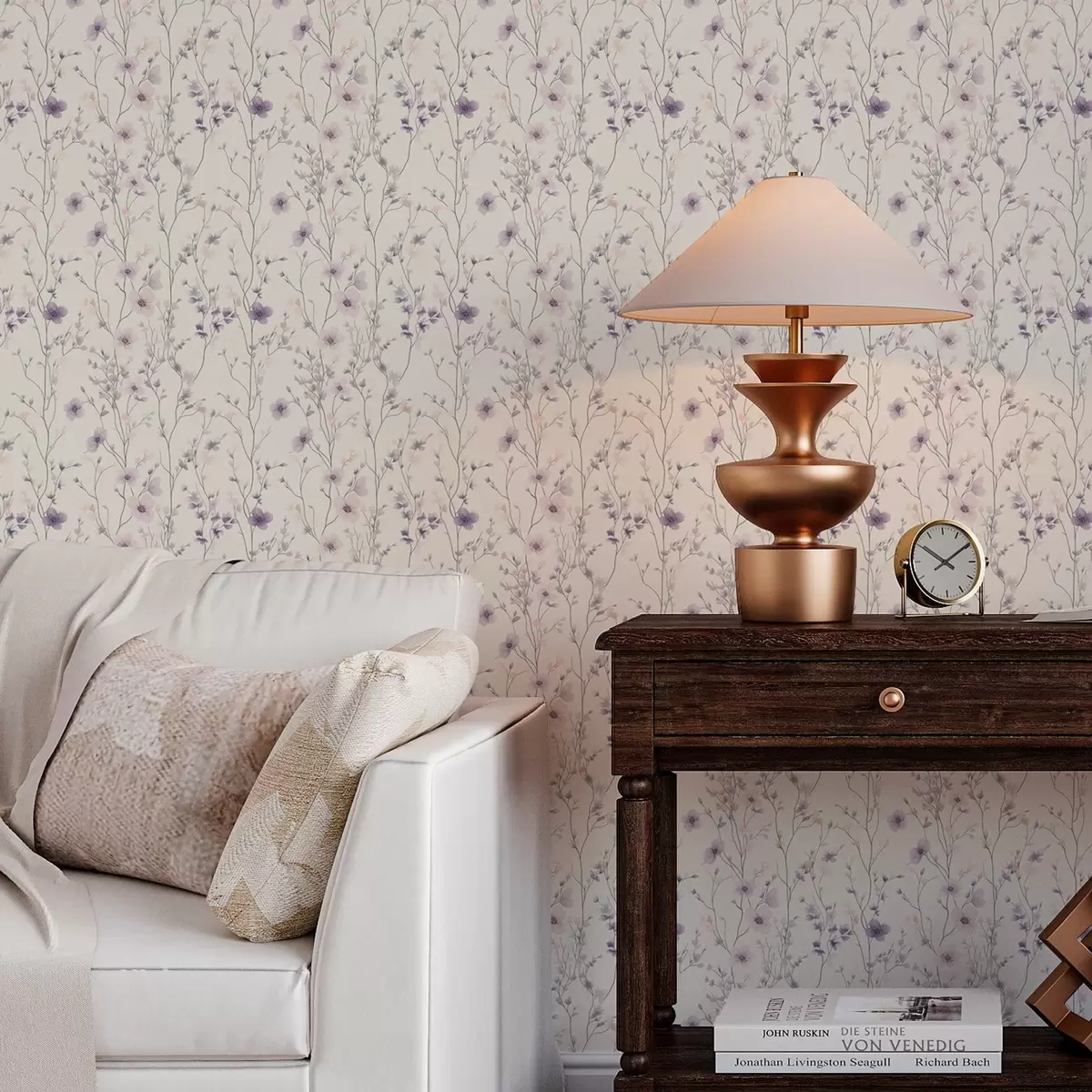 Bakgrund Små vildblommor med tunna stjälkar a00003v1