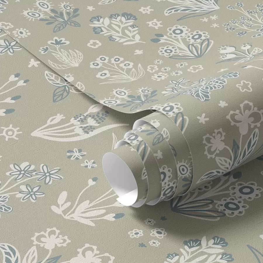 Fototapet Minimalistiska växter a00018