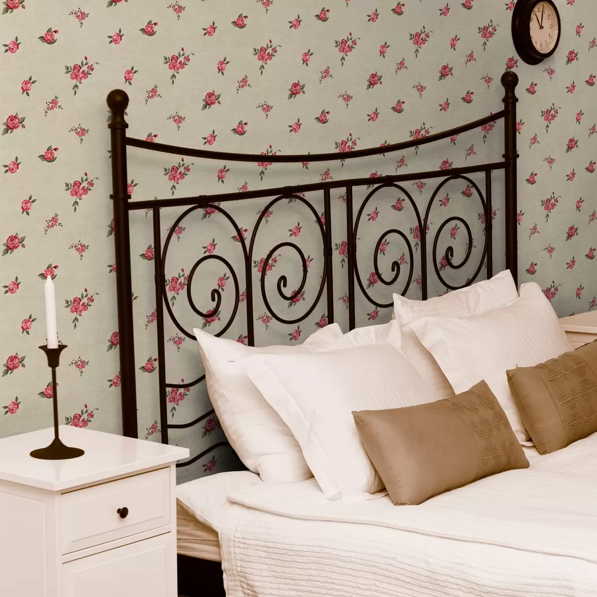 Bakgrund Rosor på ljus bakgrund a00039