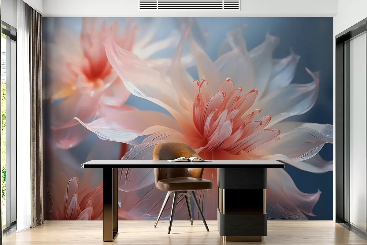 Fototapet Stor blomma w03468