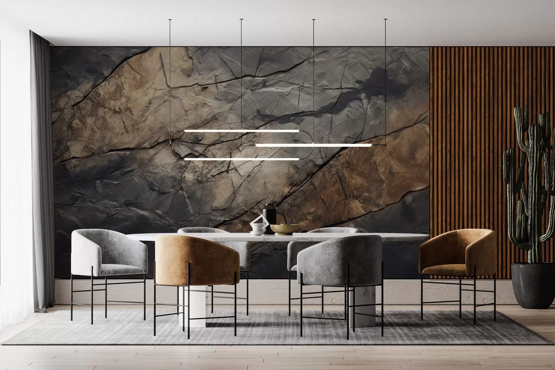 Fototapet Målad vägg i akvarell w03561