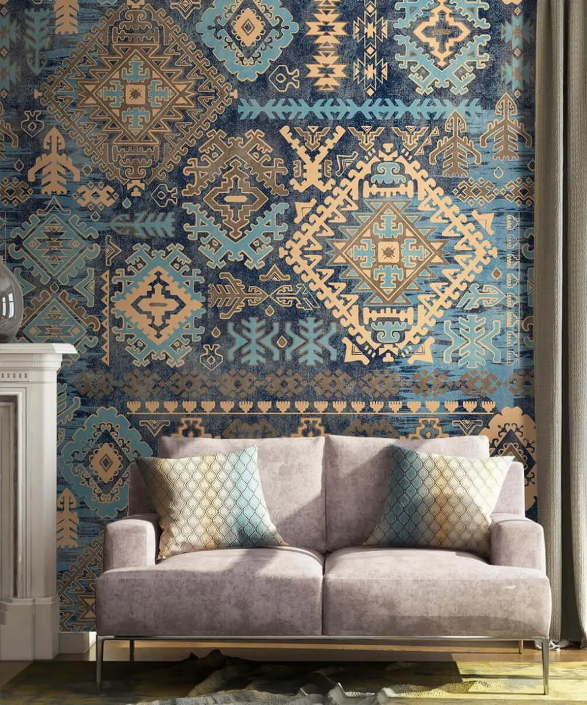 Fototapet Georgiska ornament u52877