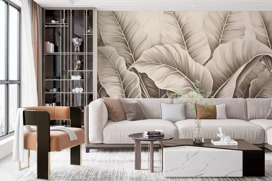 Fototapet Löv w03509